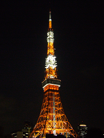 東京タワ?、夏バ?ジョンにライトアップ－今年で20年目