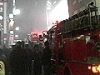 24日深夜、六本木火事